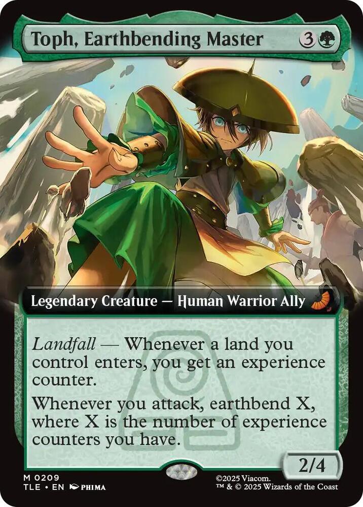 Toph, Earthbending Master (Extended Art) (209) [Avatar: The Last Airbender: Eternal-Legal]