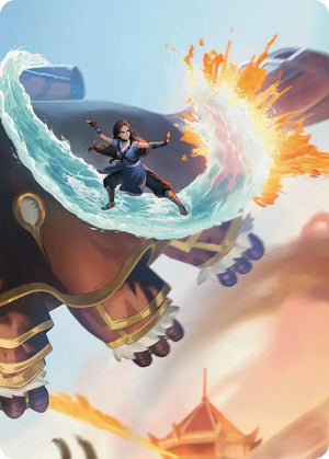 Katara's Reversal Art Card [Avatar: The Last Airbender Art Series]