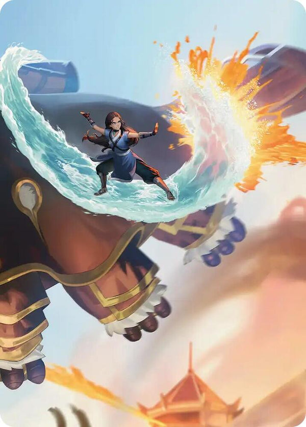 Katara's Reversal Art Card [Avatar: The Last Airbender Art Series]