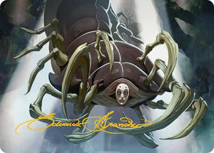 Koh, the Face Stealer Art Card (Gold-Stamped Signature) (9) [Avatar: The Last Airbender Art Series]