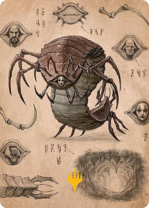 Koh, the Face Stealer 2 Art Card (Gold-Stamped Planeswalker Symbol) (34) [Avatar: The Last Airbender Art Series]