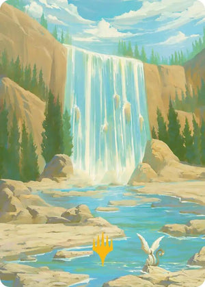 Island Art Card (Gold-Stamped Signature) (51) [Avatar: The Last Airbender Art Series]