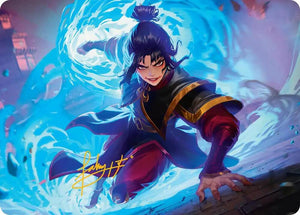 Fire Lord Azula Art Card (Gold-Stamped Signature) (21) [Avatar: The Last Airbender Art Series]