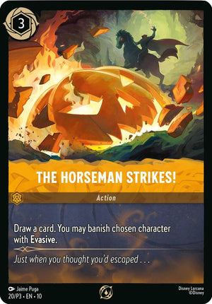 The Horseman Strikes! (20) [Disney Lorcana Promo Cards]