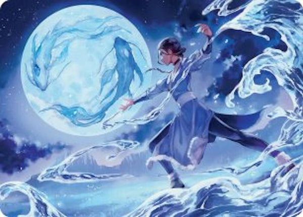 Waterbender Ascension Art Card (6) [Avatar: The Last Airbender Art Series]