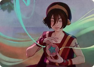 Toph, the First Metalbender Art Card (49) [Avatar: The Last Airbender Art Series]