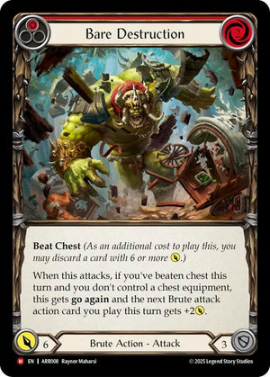 Bare Destruction (ARR008) [Armory Deck: Rhinar]