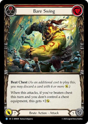 Bare Swing (Red) (ARR009) [Armory Deck: Rhinar]