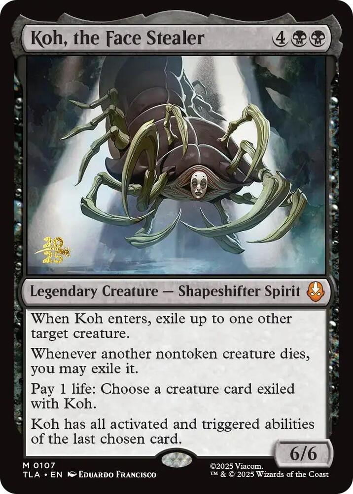 Koh, the Face Stealer (107) [Prerelease Cards]