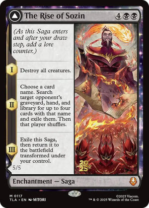 The Rise of Sozin (117) [Prerelease Cards]