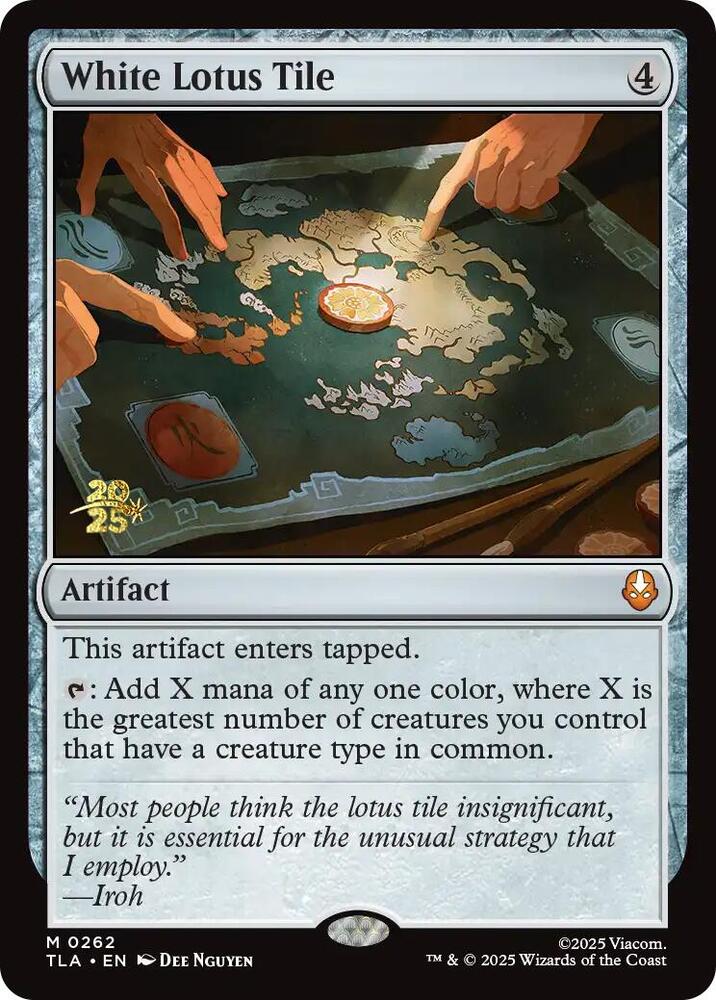 White Lotus Tile (262) [Prerelease Cards]