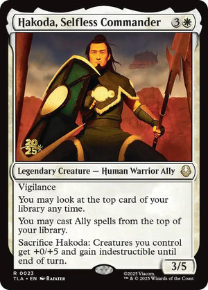 Hakoda, Selfless Commander (23) [Prerelease Cards]