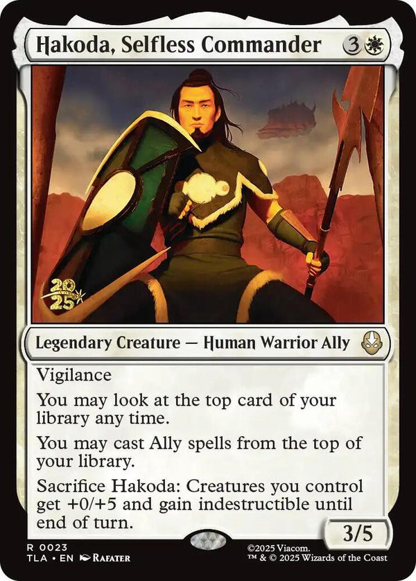 Hakoda, Selfless Commander (23) [Prerelease Cards]