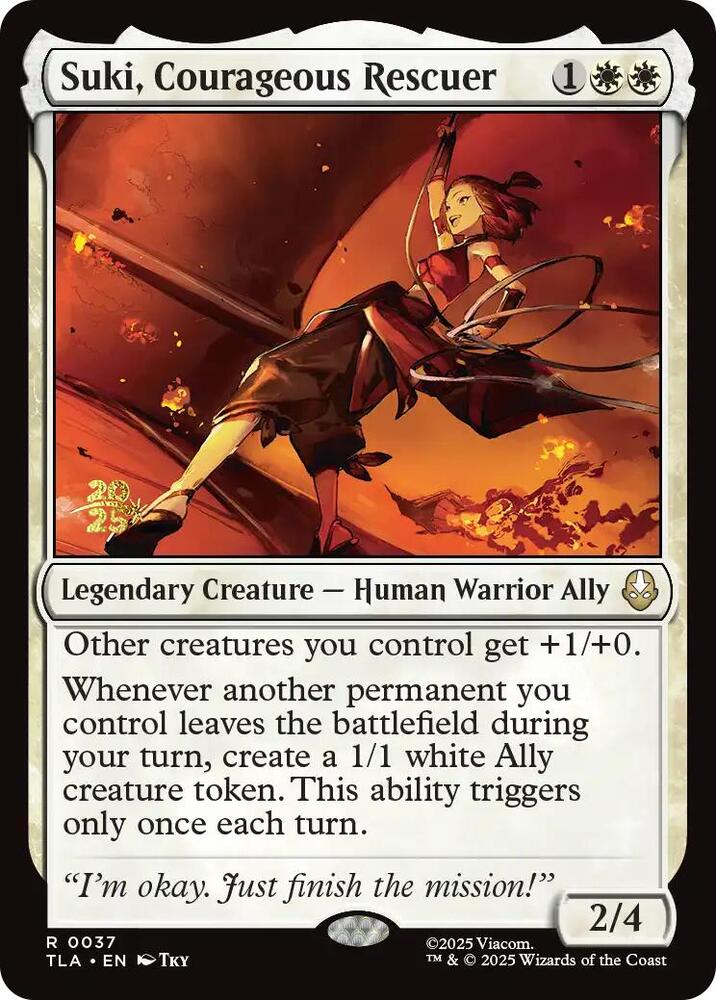 Suki, Courageous Rescuer (37) [Prerelease Cards]