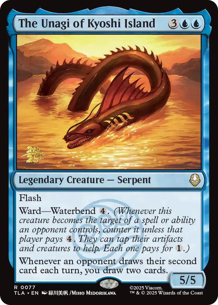 The Unagi of Kyoshi Island (77) [Prerelease Cards]