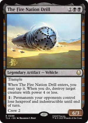 The Fire Nation Drill (98) [Prerelease Cards]