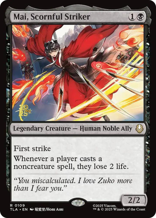 Mai, Scornful Striker (109) [Prerelease Cards]