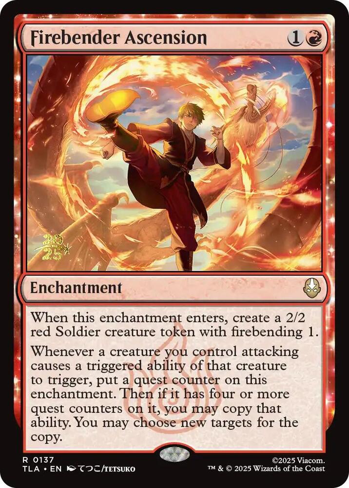 Firebender Ascension (137) [Prerelease Cards]