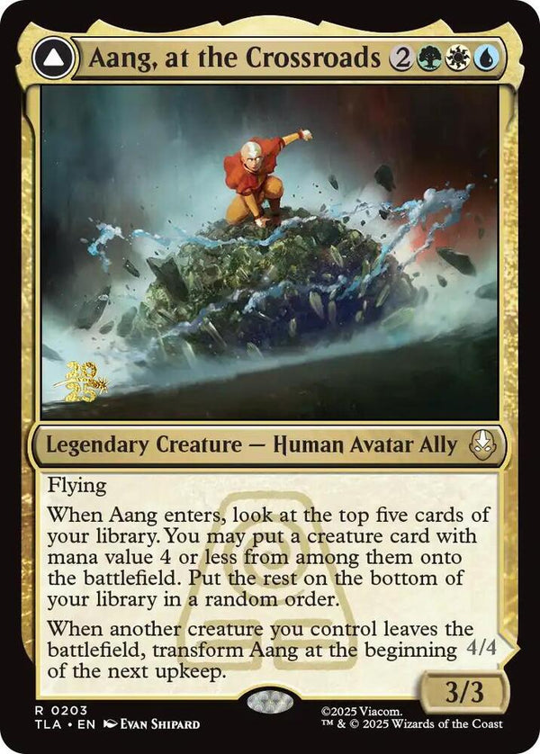 Aang, at the Crossroads (203) [Prerelease Cards]