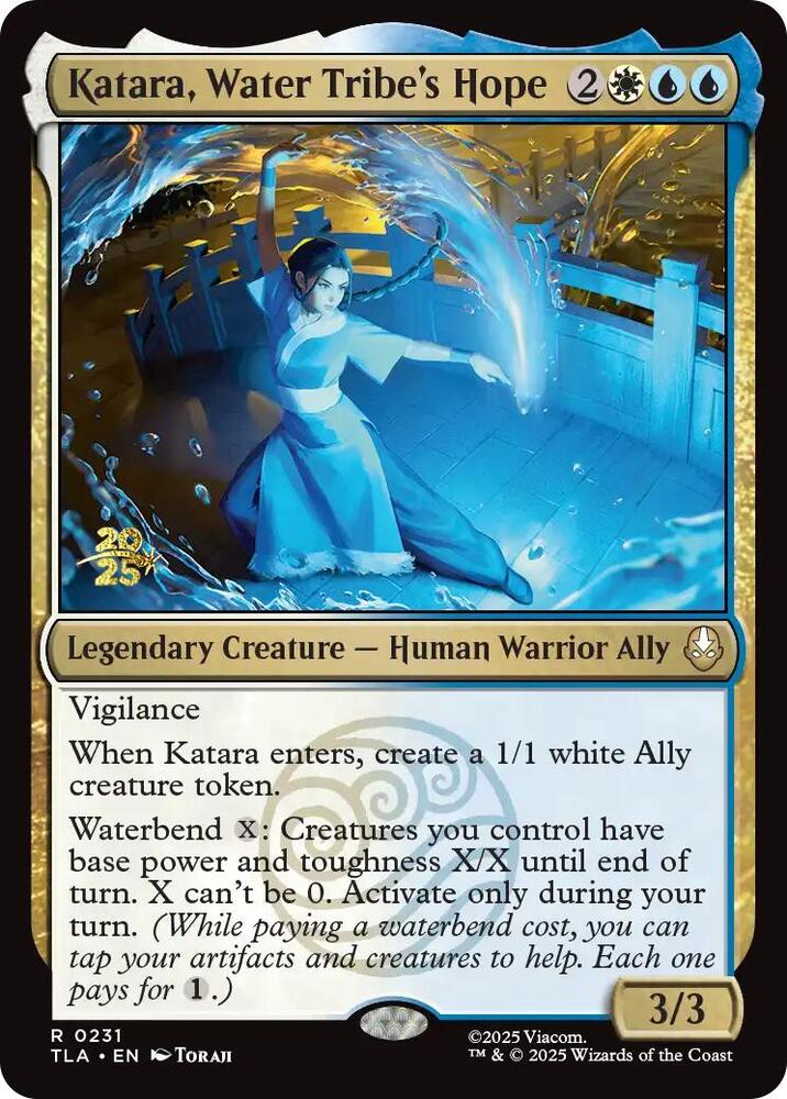 Katara, Water Tribe's Hope (231) [Prerelease Cards]