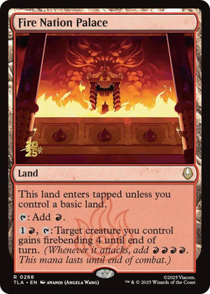 Fire Nation Palace (268) [Prerelease Cards]