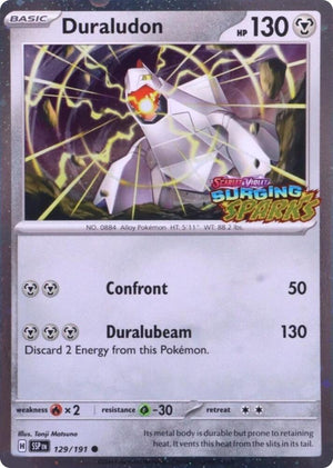 Duraludon (Surging Sparks) (129/191) [Miscellaneous Cards and Products]