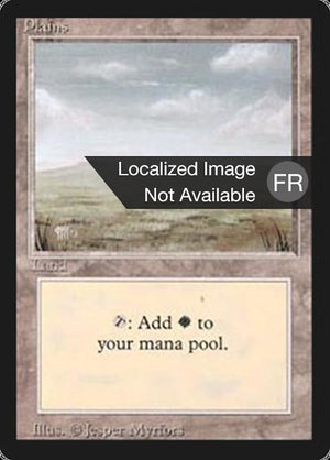 Plains (293) [Foreign Black Border]