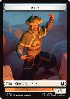 Ally (0006) // Clue (0017) Double-Sided Token (6 // 17) [Avatar: The Last Airbender]