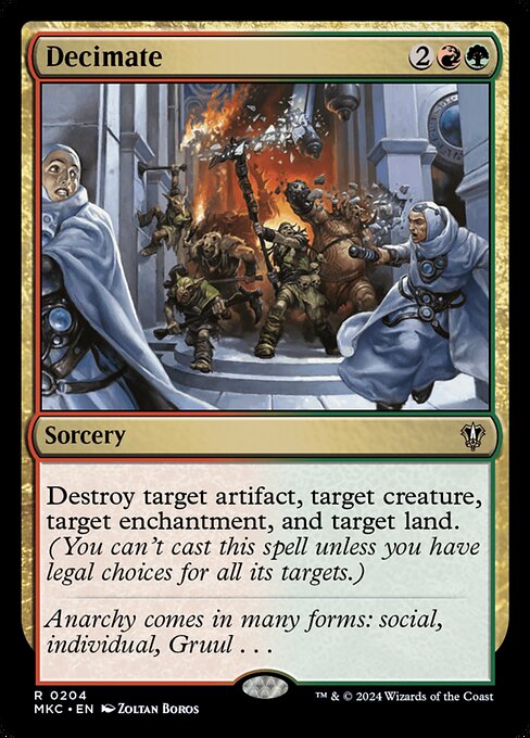 Decimate (204) [Murders at Karlov Manor Commander]