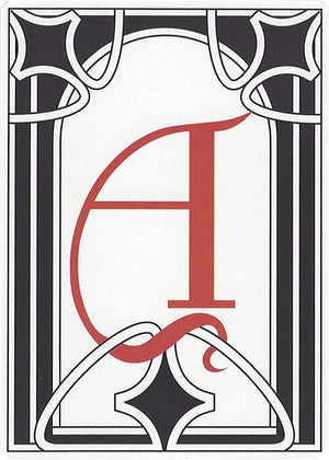 Letter Card - A [Secret Lair Countdown Kit]
