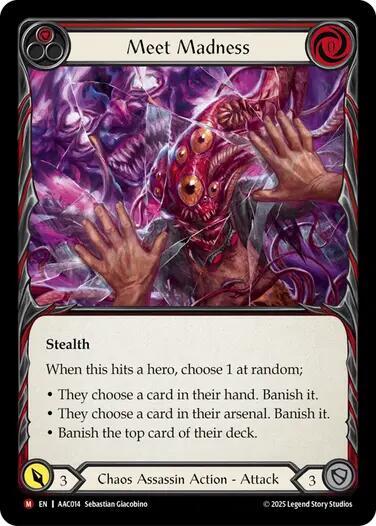 Meet Madness (AAC014) [Armory Deck: Arakni]