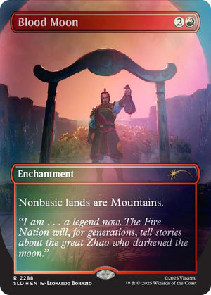 Blood Moon (Rainbow Foil) (2288) [Secret Lair Drop]