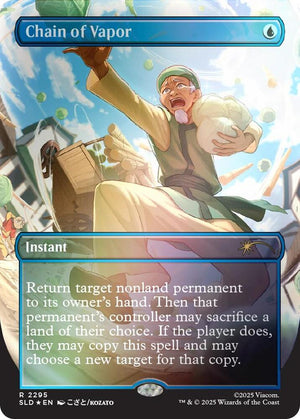 Chain of Vapor (Rainbow Foil) (2295) [Secret Lair Drop]