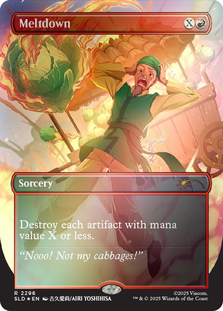 Meltdown (Rainbow Foil) (2296) [Secret Lair Drop]