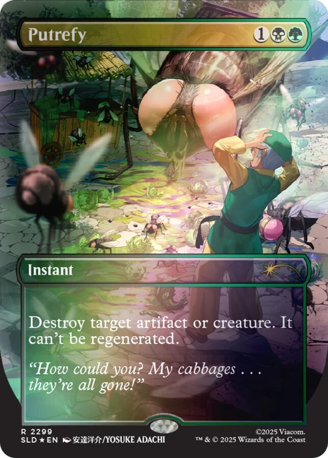 Putrefy (Rainbow Foil) (2299) [Secret Lair Drop]