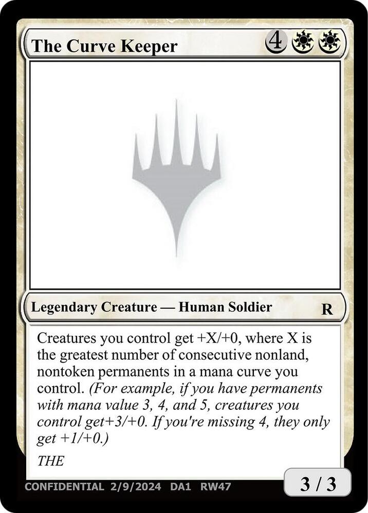 The Curve Keeper [Un-Known Event Playtest Cards]