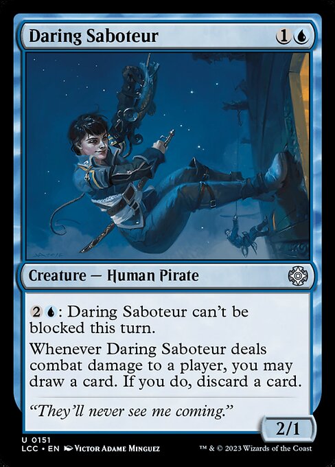 Daring Saboteur (151) [The Lost Caverns of Ixalan Commander]