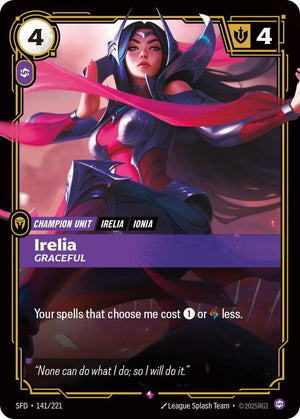 Irelia - Graceful (141/221) [Spiritforged]