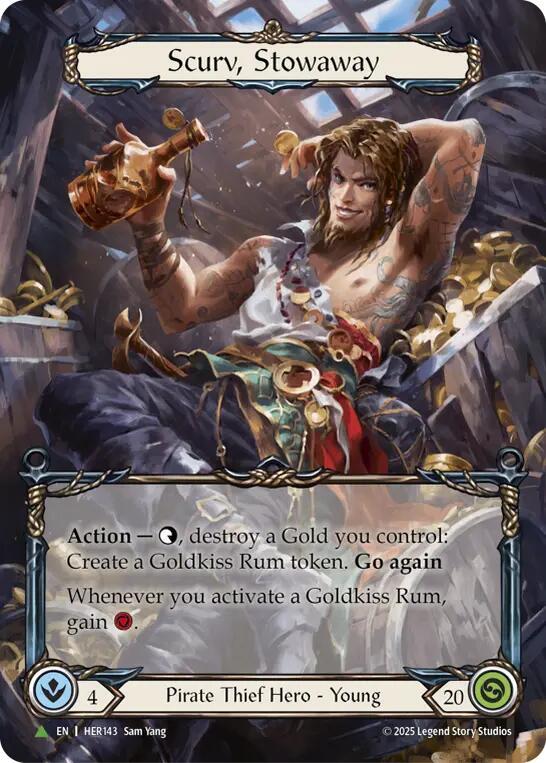 Scurv, Stowaway - HER143 [Flesh and Blood Promo Cards]