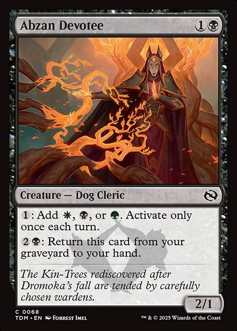 Abzan Devotee (68) [Tarkir: Dragonstorm]