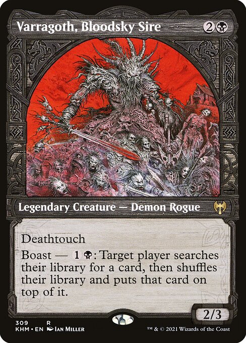 Varragoth, Bloodsky Sire (309) [Kaldheim] [Showcase]