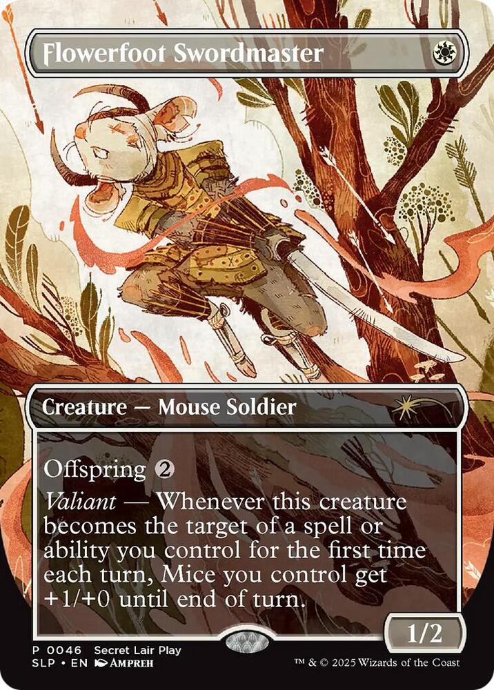 Flowerfoot Swordmaster (46) [Secret Lair Showdown]
