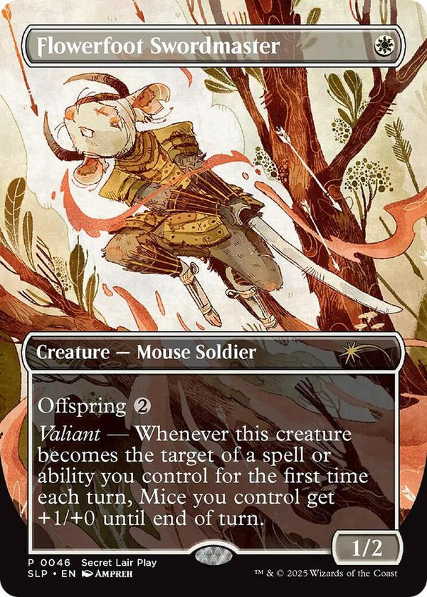 Flowerfoot Swordmaster (46) [Secret Lair Showdown]