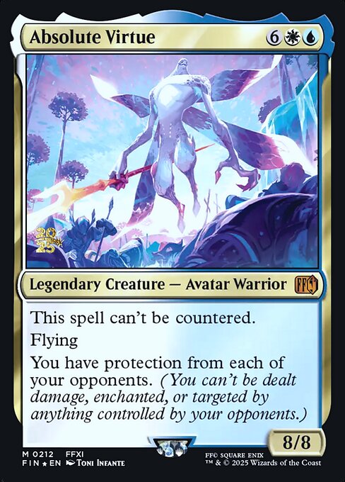Absolute Virtue (212s) [Final Fantasy Promos]