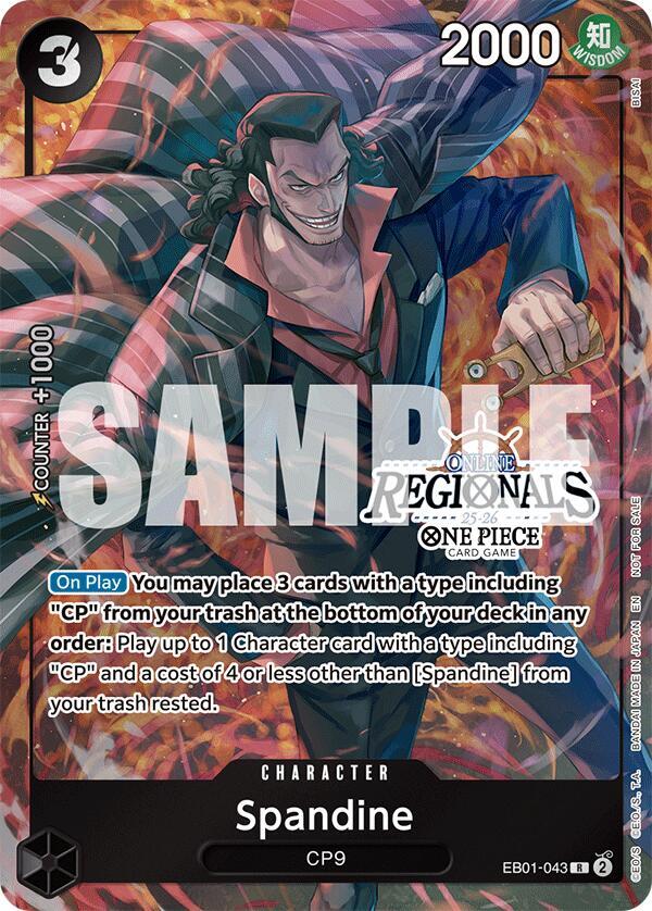 Spandine (Online Regional Participation Pack 2025 Vol.1) (EB01-043) [One Piece Promotion Cards]