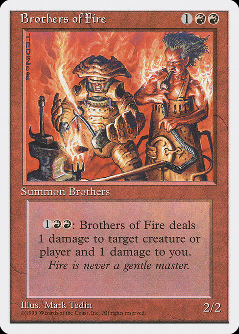 Brothers of Fire (179) [Fourth Edition]