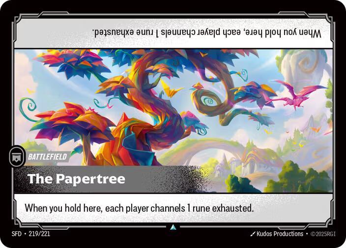The Papertree (219/221) [Spiritforged]