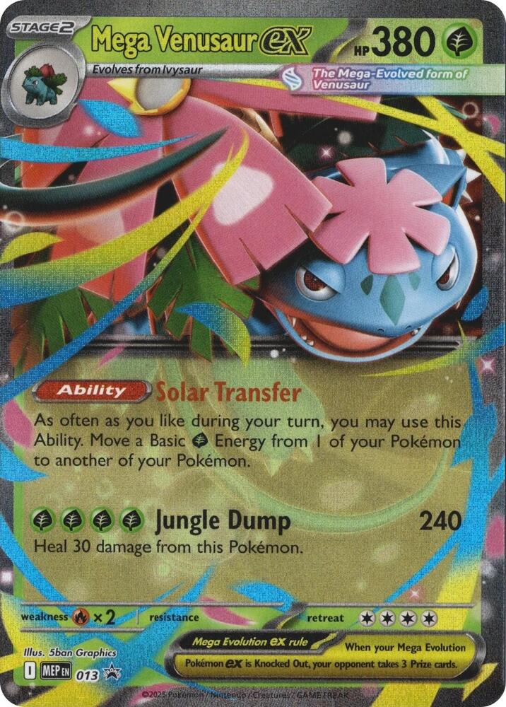 Mega Venusaur ex - 013 [ME: Mega Evolution Promo]