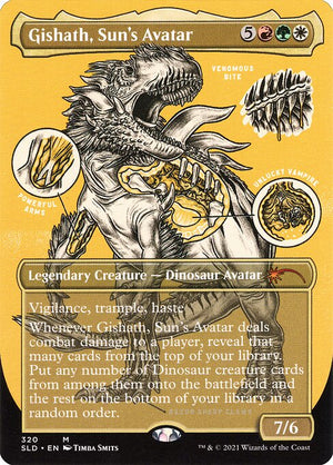 Gishath, Sun's Avatar (320) [Secret Lair Drop] [Borderless]