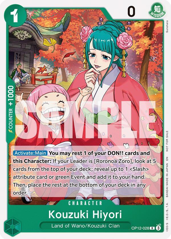 Kouzuki Hiyori (Tournament Pack 2026 Vol. 1) (OP12-028) [One Piece Promotion Cards]